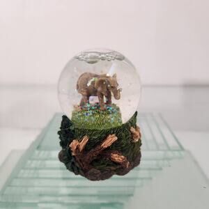 Wildlife Bull Elephant Snow Globe